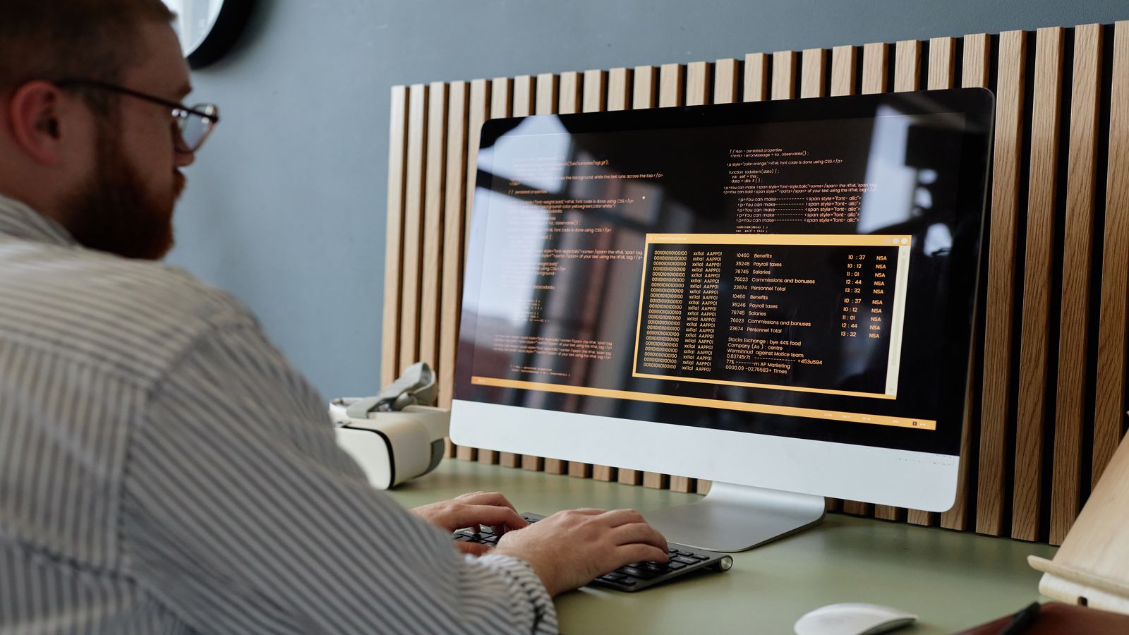 Linux terminal session with service status and mount output.